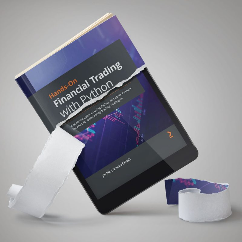 کتاب الکترونیکی - Hands-On Financial Trading with Python - جیری پیک Jiri Pik