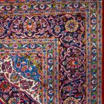 فرش دستباف 12 متری یزد لاکی - کارکرده - کد 20865