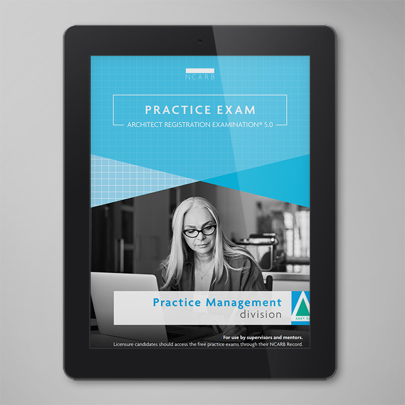 نمونه سوالات آزمون ARE 5.0 - مدیریت فرایند Practice Management