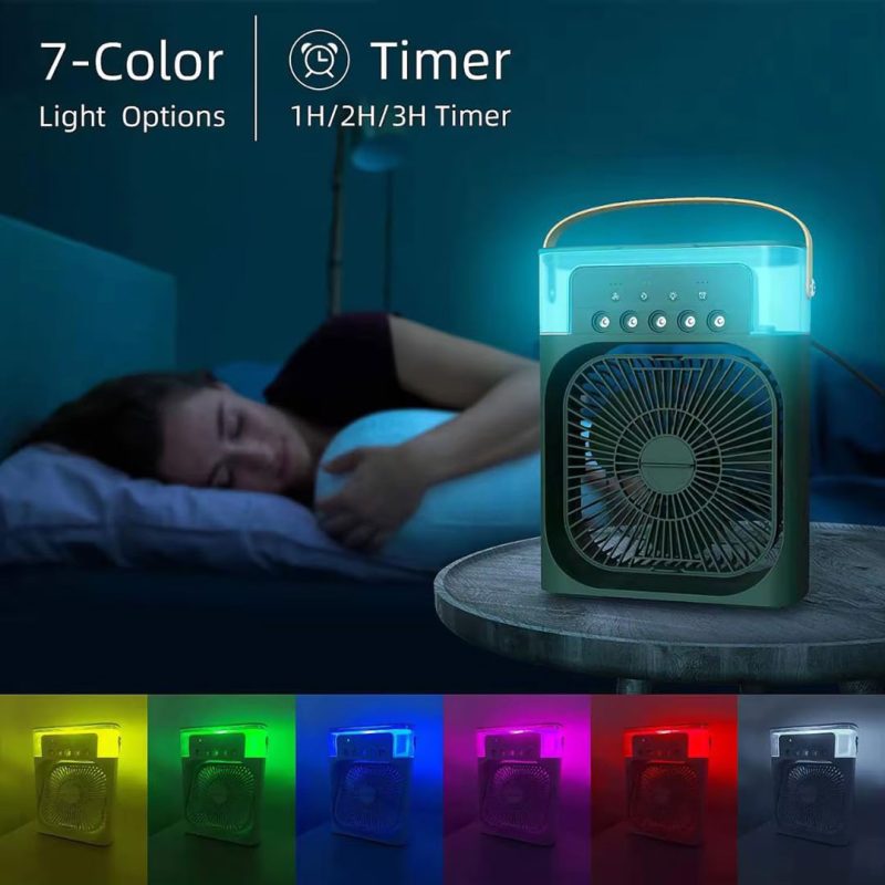 پنکه رومیزی مه پاش ایر کولر فن Air Cooler Fan – کد ME 19545