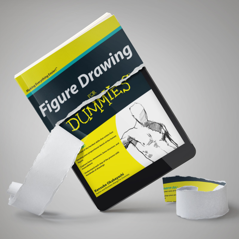 کتاب الکترونیکی - Figure Drawing For Dummies - کنسوکه اوکابایاشی Kensuke Okabayashi