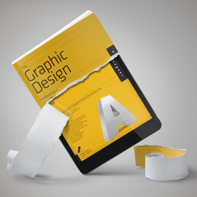 کتاب الکترونیکی - The Graphic Design - پاپی ایوانز Poppy Evans